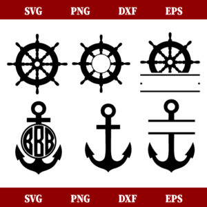 Anchor Monogram SVG