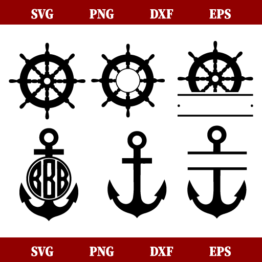 Anchor Monogram SVG