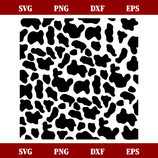 Cow Pattern SVG