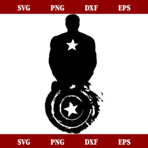 Captain America Steve Rogers SVG