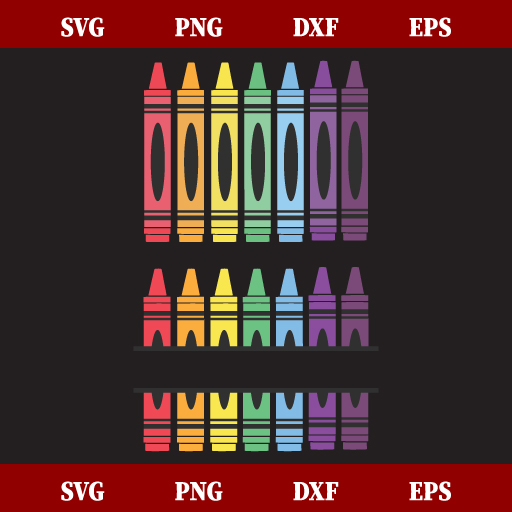Crayon Monogram SVG