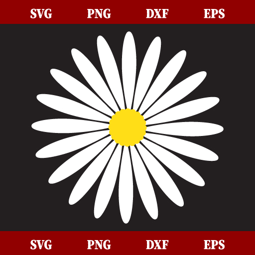 Daisy Flower SVG