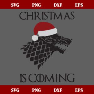 Thrones Christmas Is Coming SVG