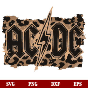 AC DC Logo SVG