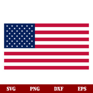 SVG United States of America Flag SVG
