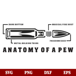 SVG Anatomy of a Pew SVG