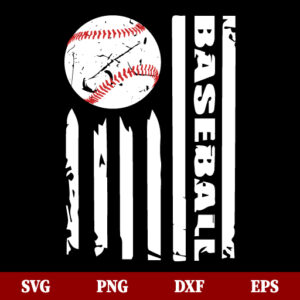 Baseball Flag SVG