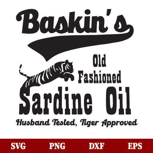 Baskins Sardine Oil SVG