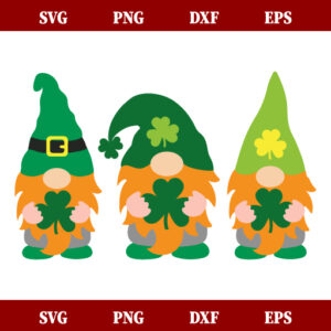 St Patricks Gnome SVG