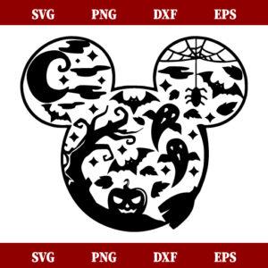 Mickey Halloween SVG