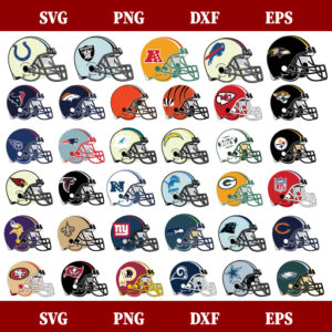 NFL Teams Helmet SVG