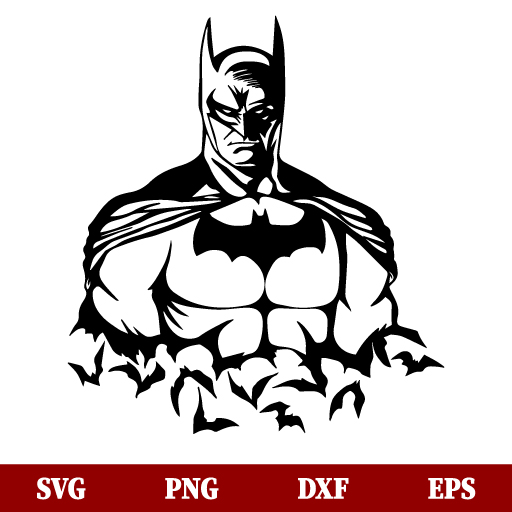 Batman Cartoon SVG