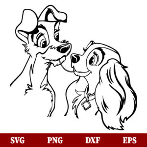 Lady and The Tramp SVG