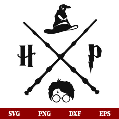 Harry Potter Magic Wand SVG for Cricut, Wizard Wand SVG