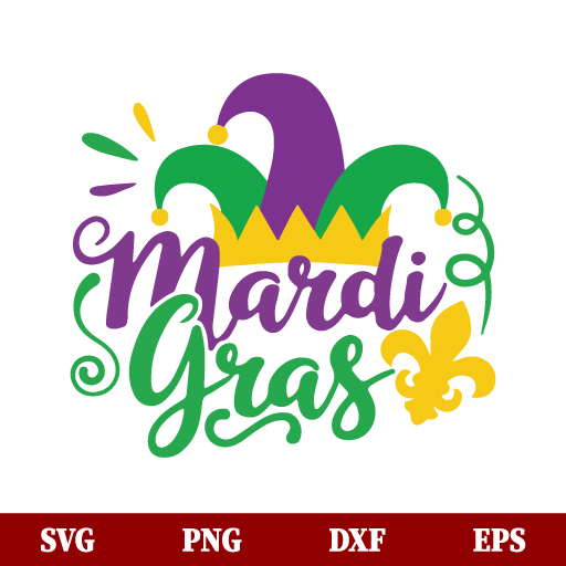Mardi Grass SVG