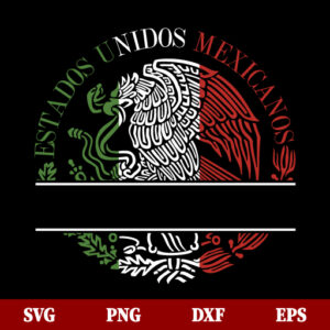 SVG Mexico Eagle Flag Coat of Arms SVG