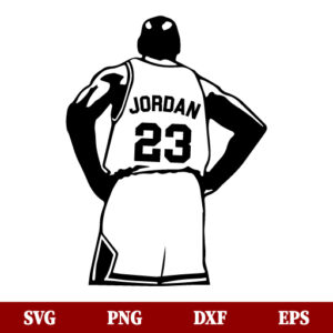 SVG Michael Jordan 23 SVG