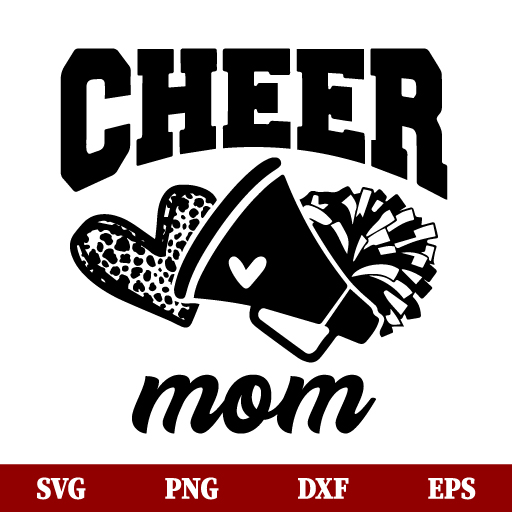 SVG Cheer Mom SVG