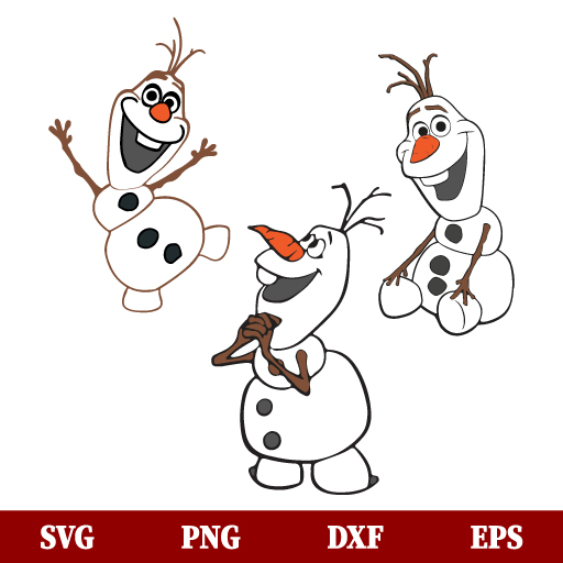 SVG Olaf Frozen SVG, Olaf SVG